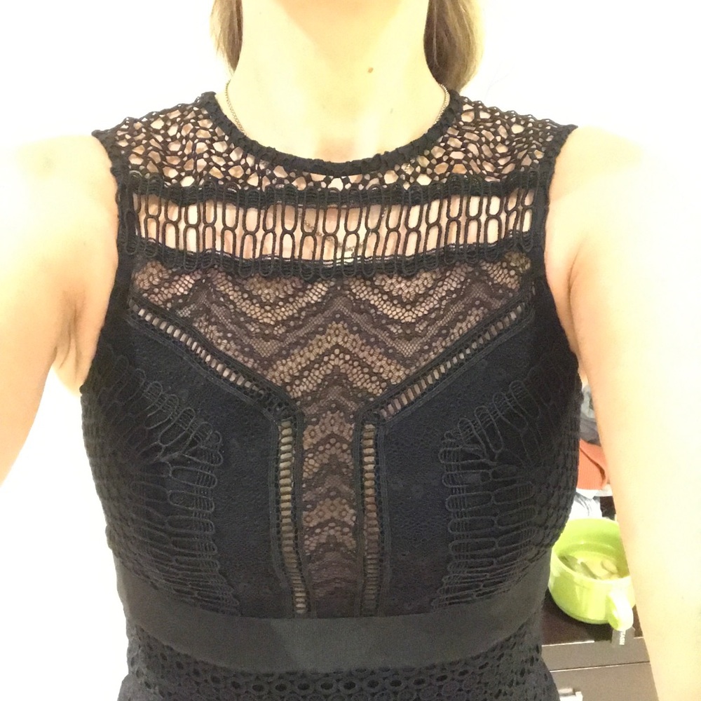 Topshop Elegant Midi Dress